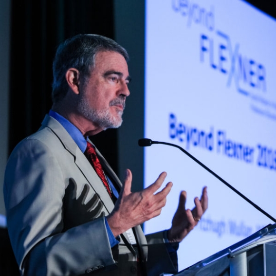 Fitzhugh Mullan speaking at the Beyond Flexner Alliance National Conference 2016